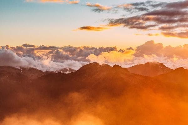 View of Barberton, a town in Mpumalanga
